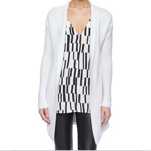 *EUC* VINCE Open Front Knit Cardigan (White)